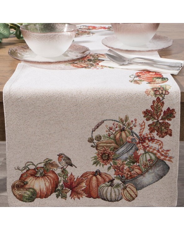 Bieżnik 40x100 1223 naturalny Eurofirany