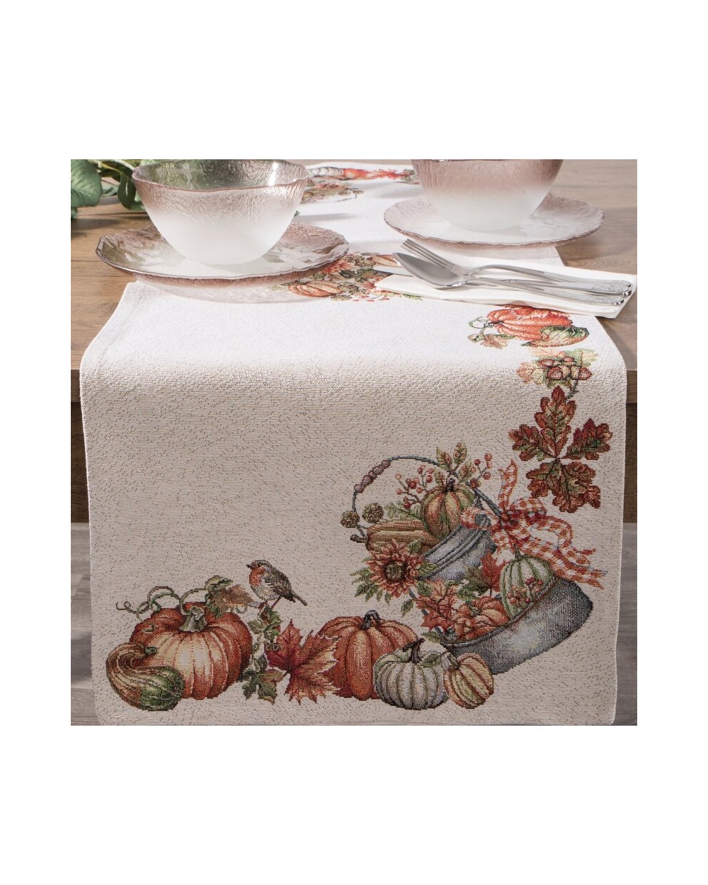 Bieżnik 45x140 1223 naturalny Eurofirany