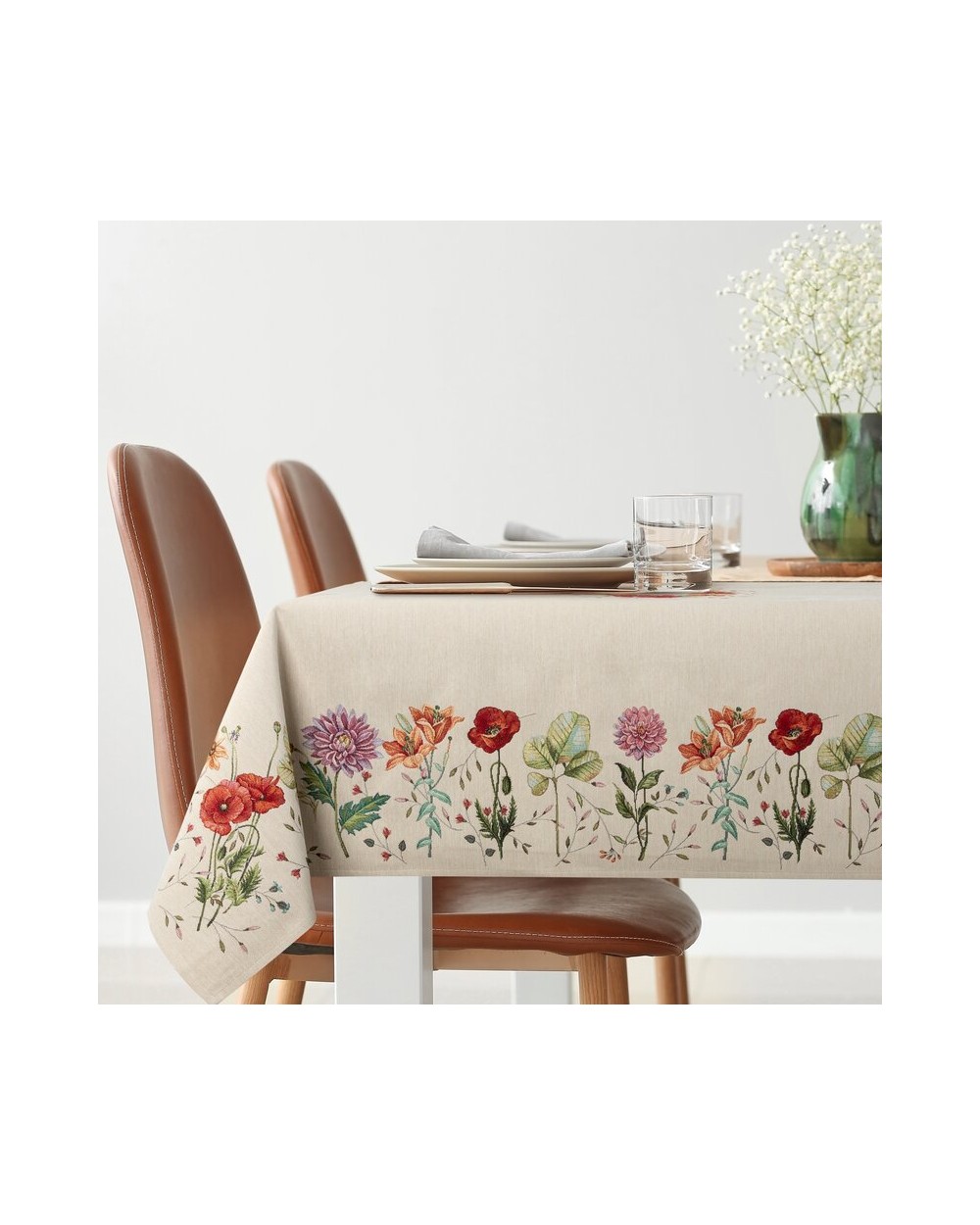 Obrus 140x180 1239 naturalny Eurofirany