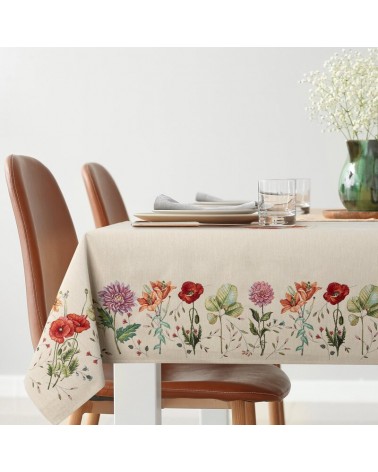 Obrus 140x180 1239 naturalny Eurofirany