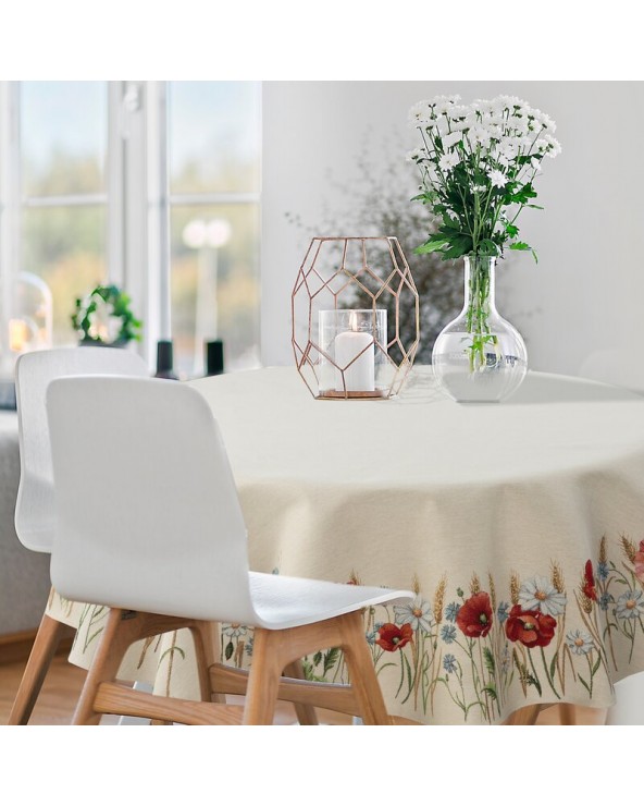 Obrus 140x180 1306 naturalny Eurofirany