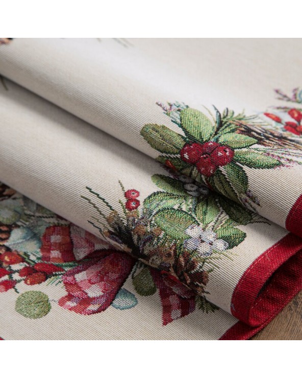 Obrus świąteczny 140x180 1320 Eurofirany
