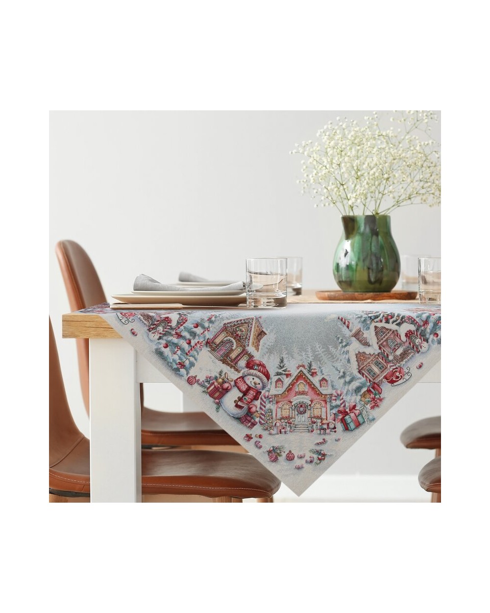 Obrus świąteczny 100x100 137 Eurofirany