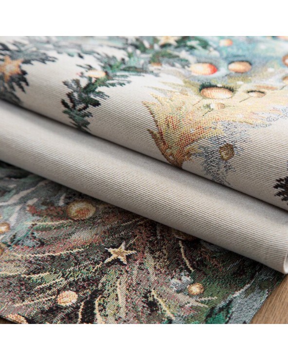 Obrus świąteczny 100x100 1387 Eurofirany