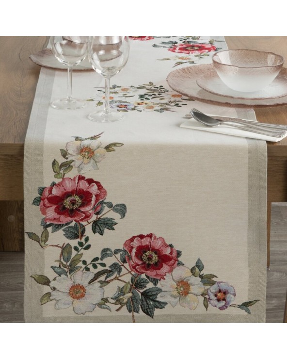 Bieżnik 40x100 4039 naturalny Eurofirany