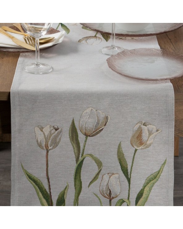 Bieżnik 45x140 4041 popielaty Eurofirany