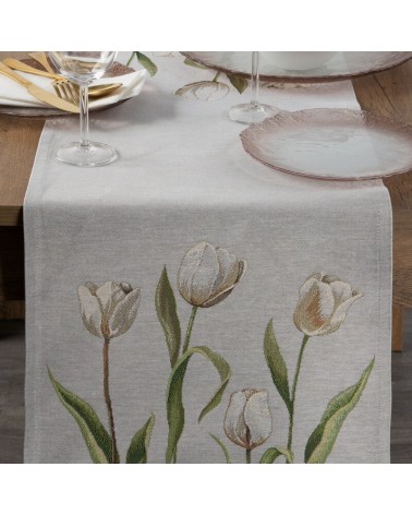 Bieżnik 45x140 4041 popielaty Eurofirany