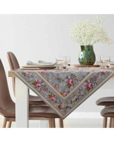 Obrus 100x100 4088 popielaty Eurofirany