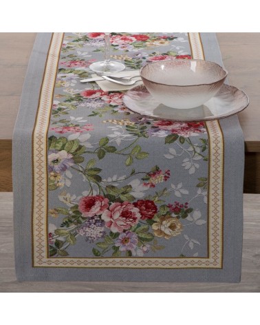 Obrus 45x140 4088 popielaty Eurofirany