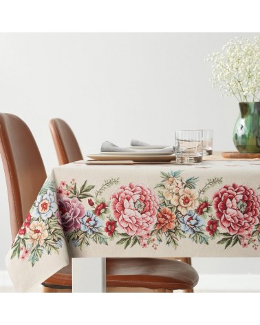 Obrus 140x180 Gria różowy Eurofirany