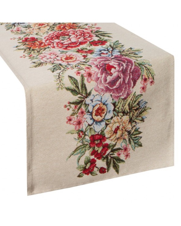 Obrus 45x140 Gria różowy Eurofirany