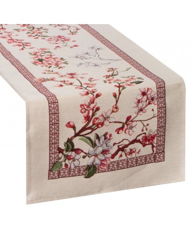 Obrus 45x140 Thai różowy Eurofirany