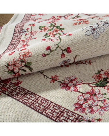 Obrus 45x140 Thai różowy Eurofirany