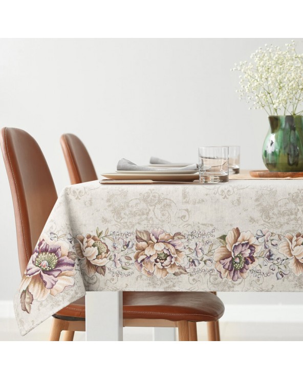 Obrus 140x180 1182 fioletowy Eurofirany