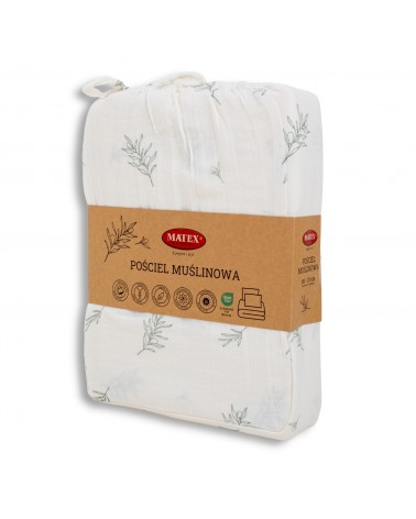 Pościel muślinowa 160x200 + 2x70x80 TM0381_01 Matex