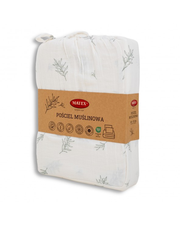 Pościel muślinowa 200x220 + 2x70x80 TM0382_01 Matex