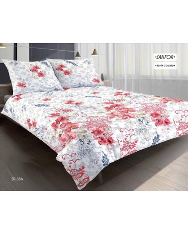 Pościel satyna bawełniana 160x200 + 2x70x80 Premium TM0255_8A Matex