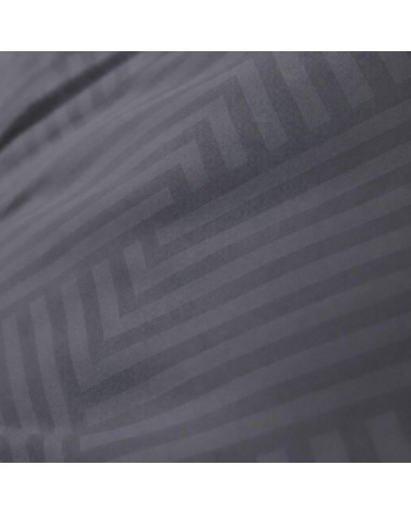 Pościel adamaszek 200x220 + 2x70x80 Geometria grafitowa Matex