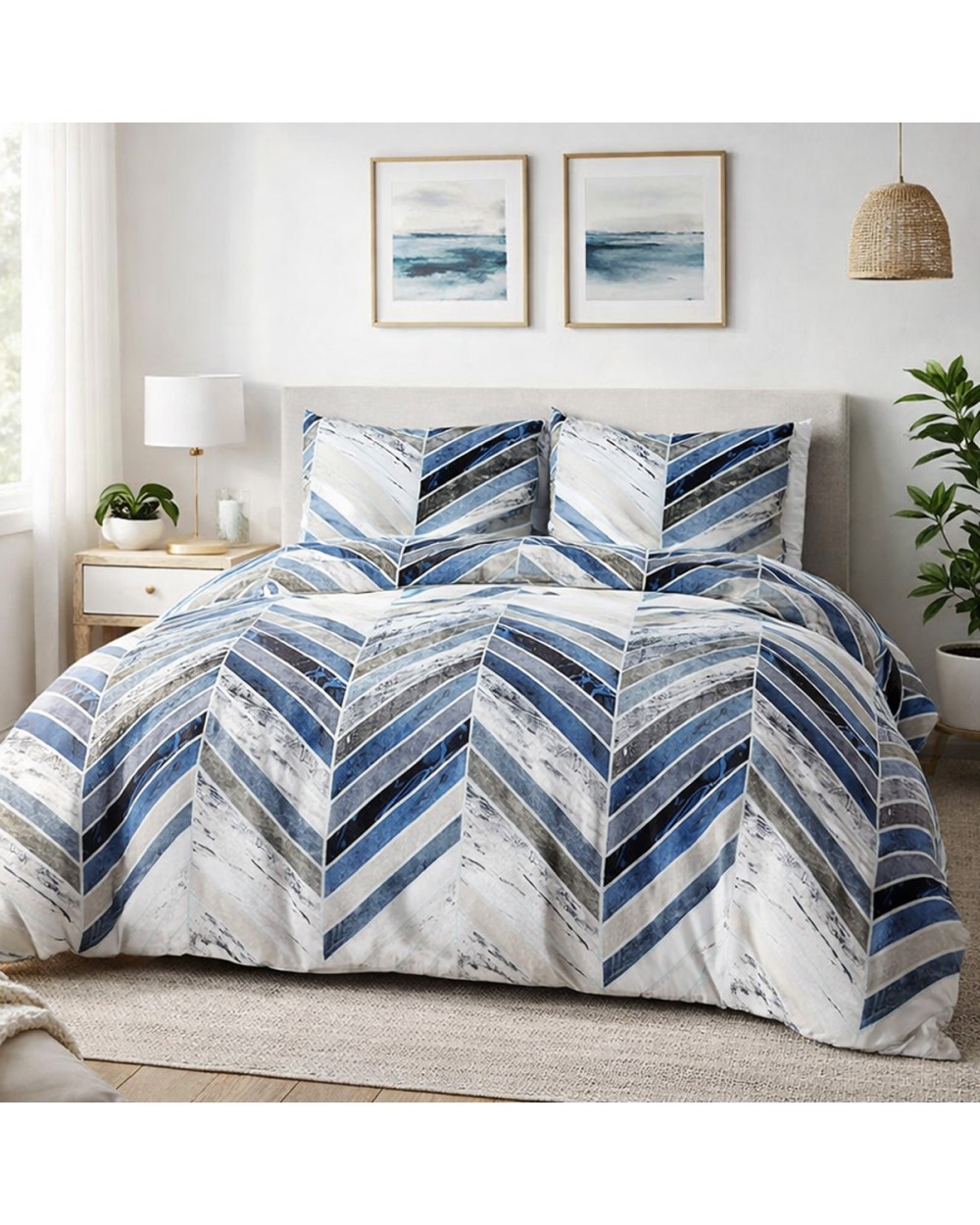 Pościel bawełna 180x200 + 2x70x80 71492/1 COTTONLOVE Darymex