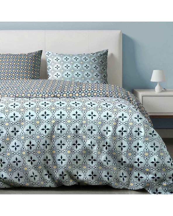 Pościel bawełna 200x220 + 2x70x80 Minimal Mint COTTONLOVE EXCLUSIVE Darymex