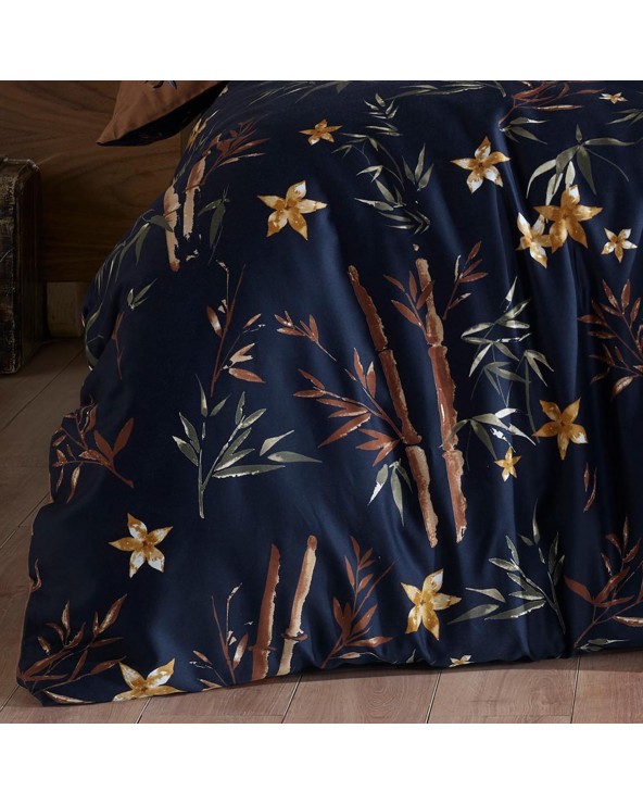 Pościel satyna bawełniana 200x220 + 2x70x80 Bmboo Flower EXCLUSIVE Darymex 