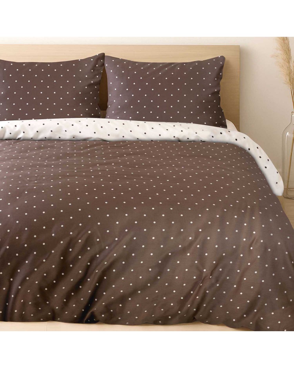 Pościel satyna bawełniana 160x200 + 2x70x80 Pointy EXCLUSIVE Darymex 