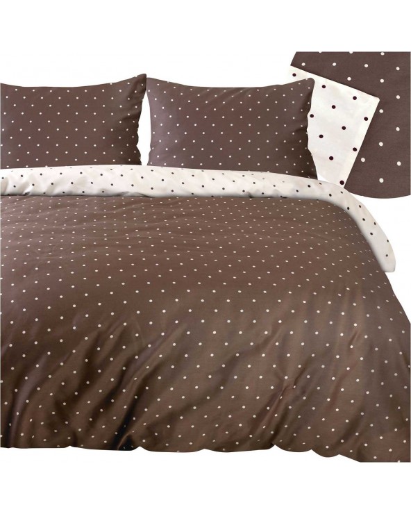 Pościel satyna bawełniana 160x200 + 2x70x80 Pointy EXCLUSIVE Darymex 