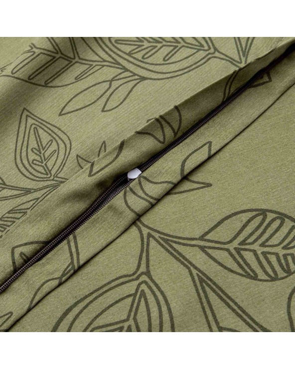 Pościel satyna bawełniana 200x220 + 2x70x80 Green Green LUXURY Darymex 