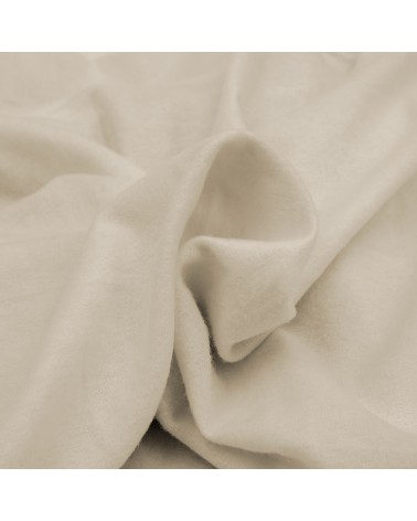 Prześcieradło flanela bawełniana 120x200x20 z gumką jasno beżowe Darymex