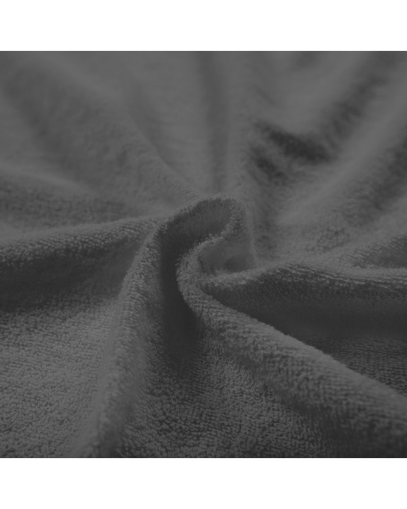 Prześcieradło bawełna frotte Premium 140x200x20 z gumką antracytowe Darymex
