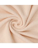 Wysokie prześcieradło bawełna frotte 120x200x30 z gumką cappuccino Premium Matex