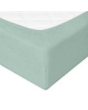 Prześcieradło bawełna frotte 140x200x20 z gumką miętowe Premium Matex