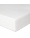Wysokie prześcieradło bawełna frotte 140x200x30 z gumką białe Premium Matex