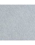Wysokie prześcieradło bawełna frotte 140x200x30 z gumką popielate Premium Matex