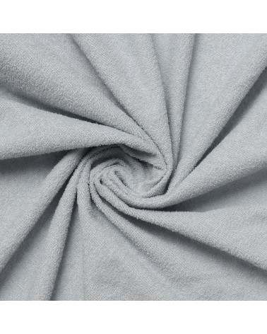 Wysokie prześcieradło bawełna frotte 160x200x30 z gumką popielate Premium Matex