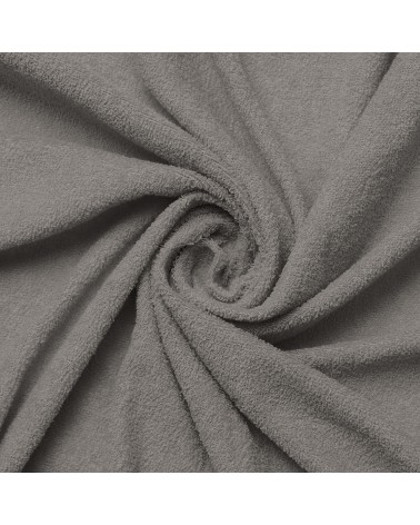 Wysokie prześcieradło bawełna frotte 200x220x30 z gumką antracytowe Premium Matex