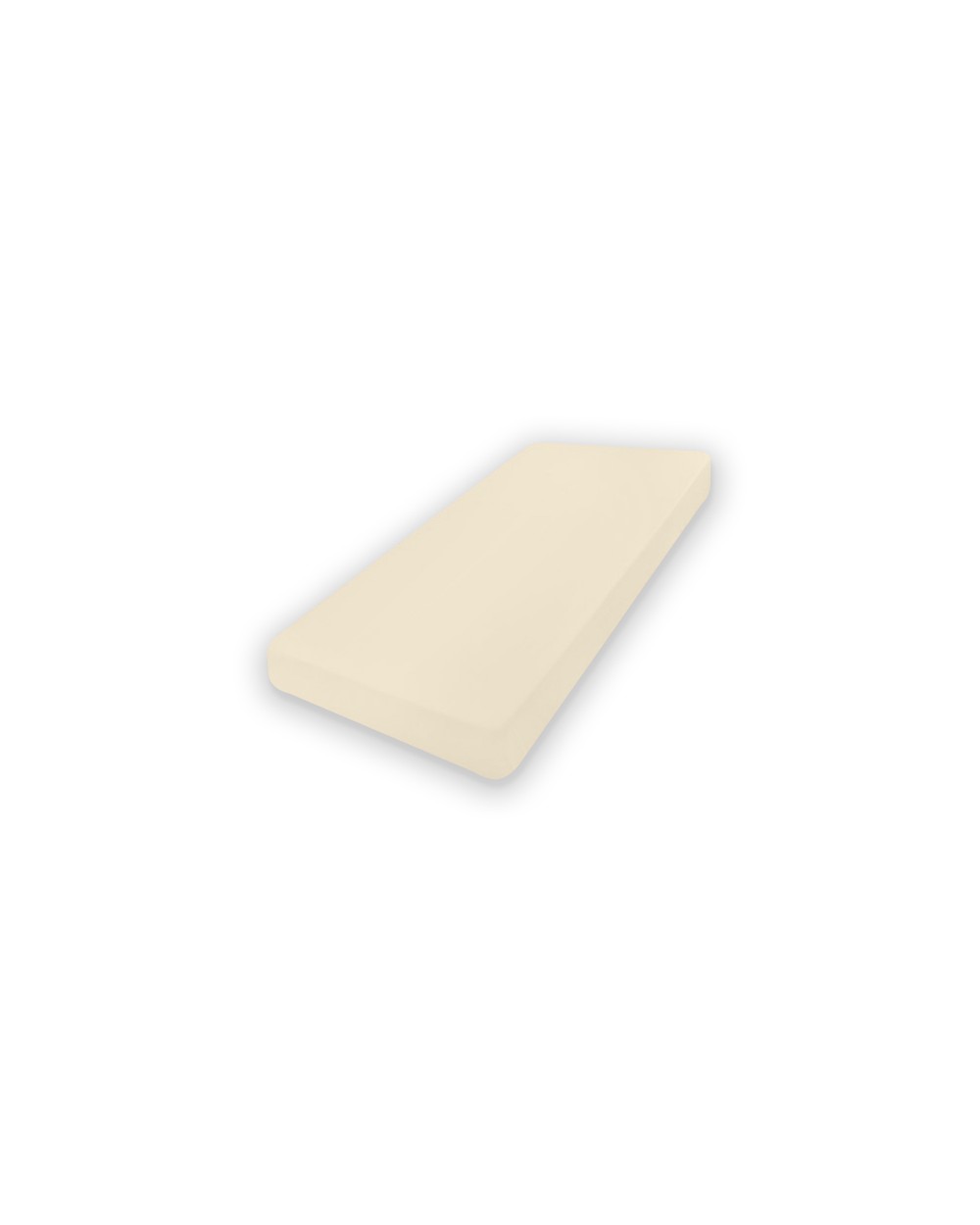 Prześcieradło bawełna jersey 140x200x20 z gumką białe Classic Matex