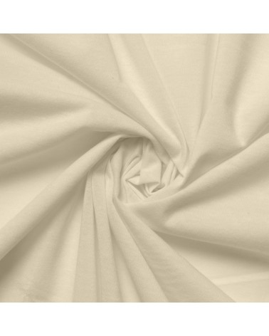 Prześcieradło bawełna jersey 140x200x20 z gumką białe Classic Matex