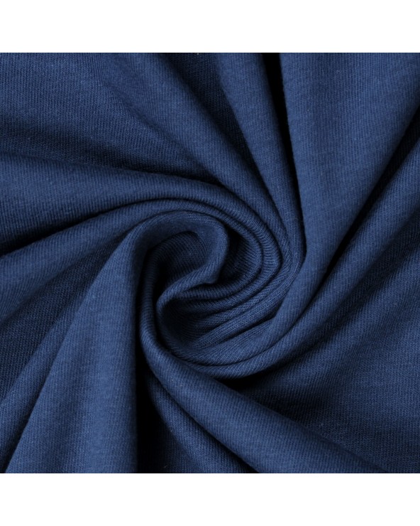 Prześcieradło bawełna jersey 140x200x20 z gumką granatowe Premium Matex