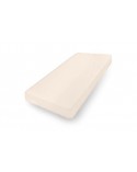 Wysokie prześcieradło bawełna jersey 140x200x30 z gumką cappuccino Premium Matex