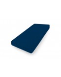Prześcieradło bawełna jersey 160x200x20 z gumką granatowe Premium Matex