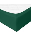 Prześcieradło bawełna jersey 160x200x20 z gumką butelkowe zielone Premium Matex