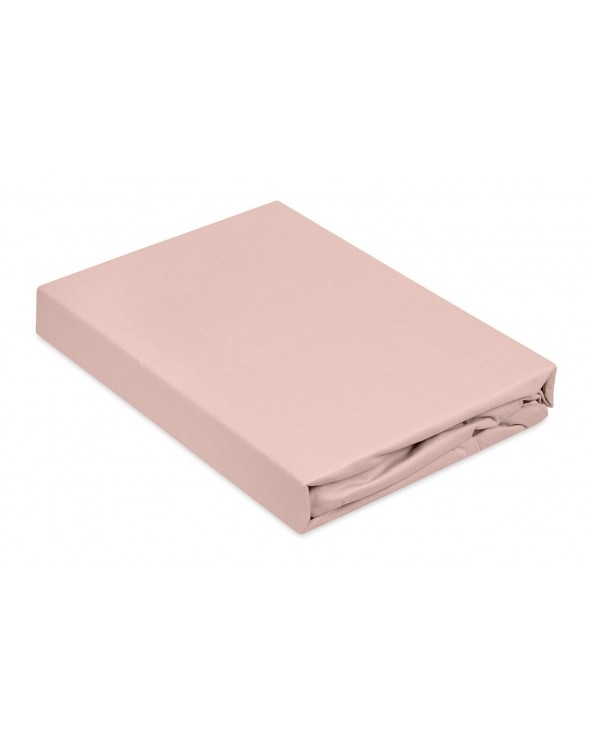 Prześcieradło bawełna jersey 160x200x20 z gumką wrzosowe Premium Matex