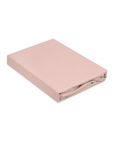 Prześcieradło bawełna jersey 160x200x20 z gumką wrzosowe Premium Matex