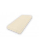 Prześcieradło bawełna jersey 180x200x20 z gumką kremowe Classic Matex