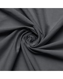 Prześcieradło bawełna jersey 180x200x20 z gumką antracytowe Premium Matex