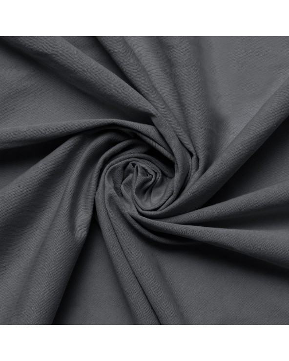 Prześcieradło bawełna jersey 180x200x20 z gumką antracytowe Premium Matex