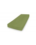Prześcieradło bawełna jersey 180x200x20 z gumką zielone Premium Matex