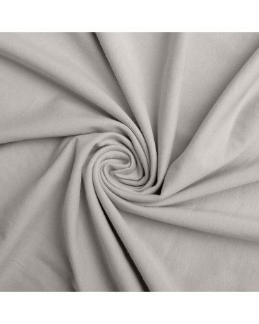Wysokie prześcieradło bawełna jersey z lycrą 140x200x30 z gumką popielate Matex