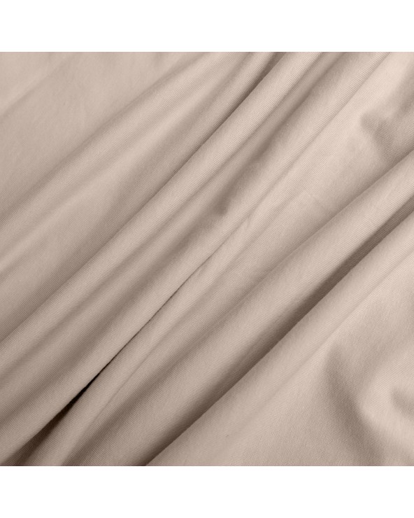 Wysokie prześcieradło bawełna jersey z lycrą 160x200x30 z gumką szare Matex